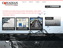 Tablet Screenshot of canadianconsultinggroup.com